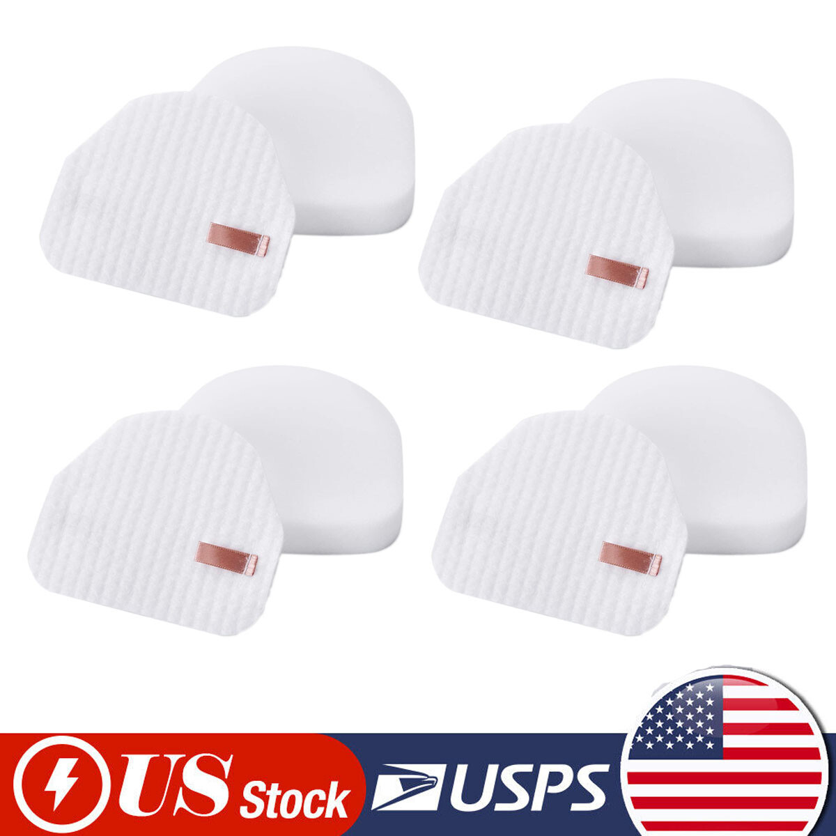 4 Pack Filter Replacement for Shark Rocket Professional Upright Vacuum ...