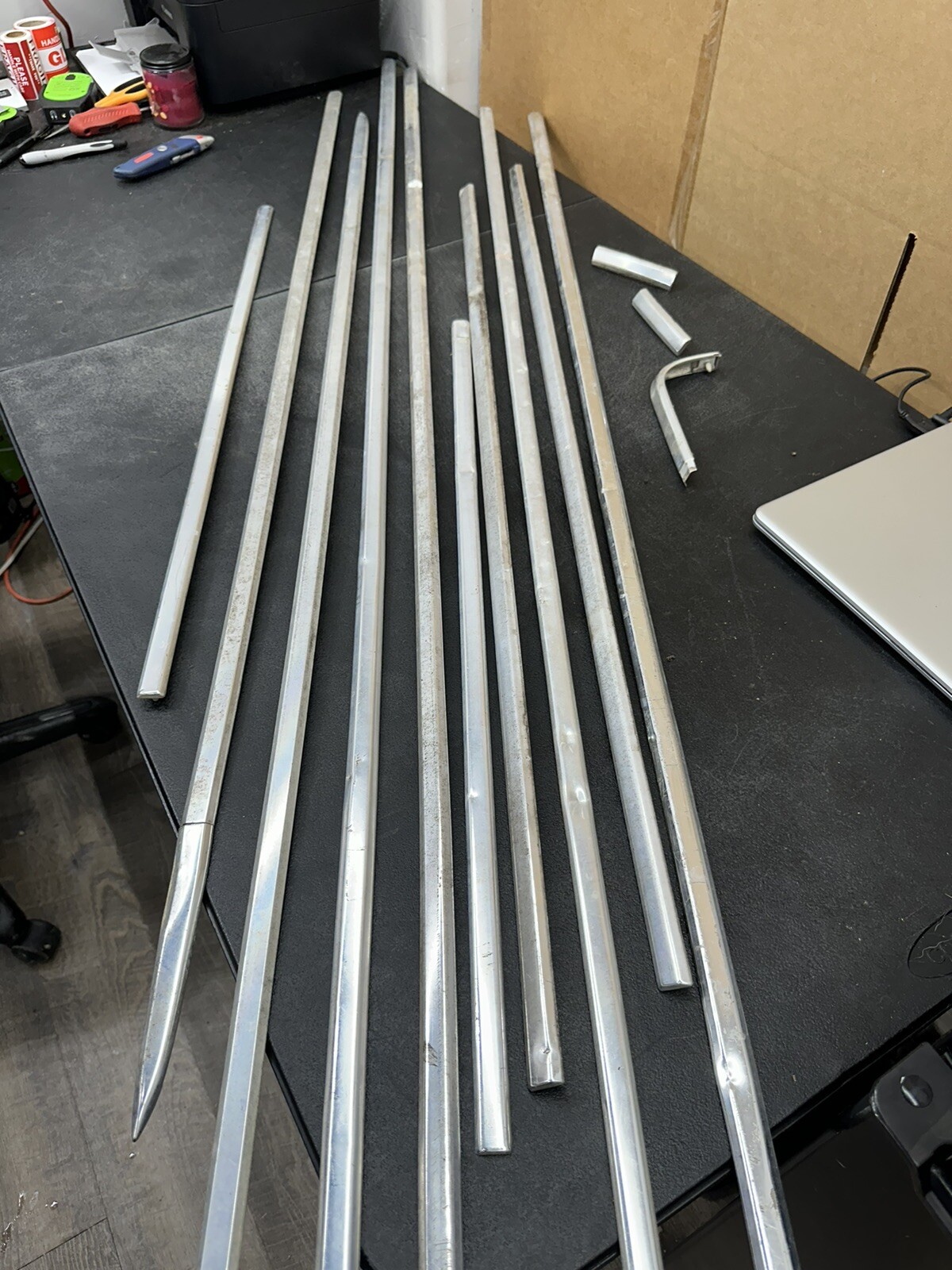 81 82 83 84 85 1981 1990 Dodge Truck Longbed Beltline Molding Trim Partial Kit