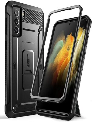 For Samsung Galaxy S21, SUPCASE UBPro w/ Kickstand Heavy Duty Case Holster Cover