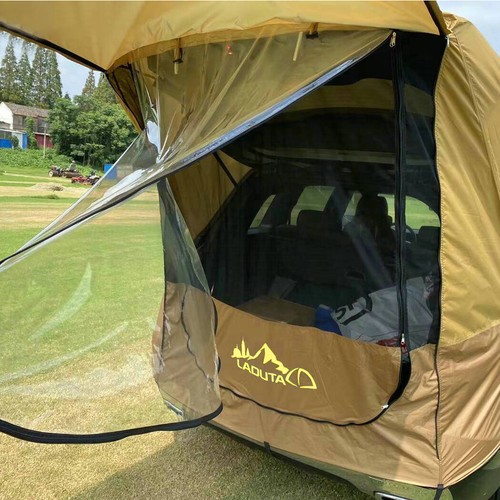 SUV Car Rear Extension Tent for Camping,Foldable UV-Proof Tent Road Trip Tent - Picture 8 of 13