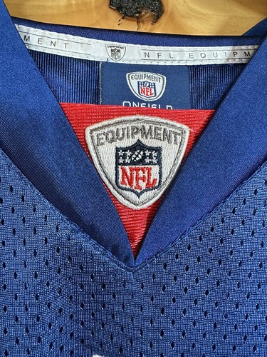 Reebok NFL New York Giants On Field Football Player Eli Manning Jersey 52 #10 - Picture 14 of 17