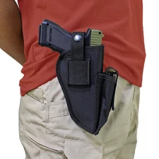 Tactical OWB Right Left Hand Pistol Gun Holster Belt Pouch for 1911 5＂Full Size