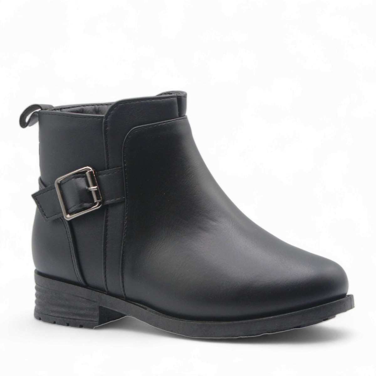 Little Girls Bella Ankle High Zipped Round Toe Fashion Dress Boots