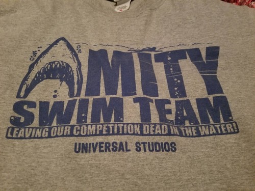 Jaws Shirt - Amity Island Swim Team 