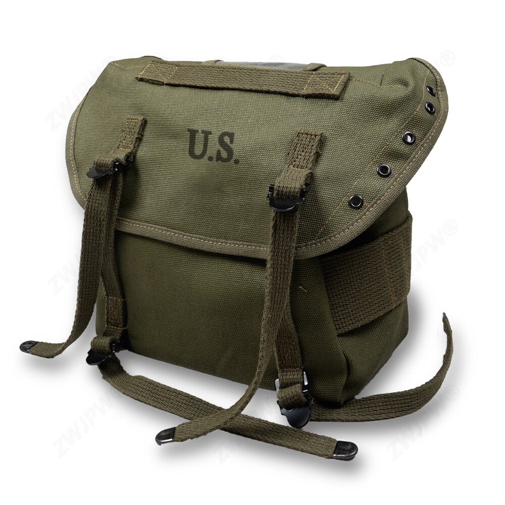 Vietnam War US Army M1961 Canvas Pure Cotton Backpack Bag