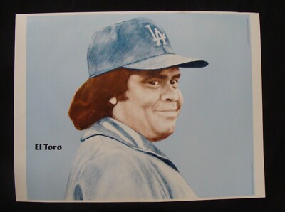FERNANDO VALENZUELA poster DODGERS commercially produced poster lot of 