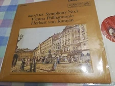 Karajan Brahms Symphony No. 1 RCA LSC 2537  1s/5s lp NM