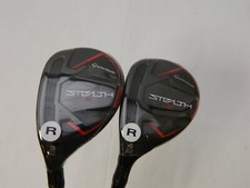 New LH Taylormade Stealth 2 19 3h  22 4h Hybrid set Ventus Red TR 6R Regular