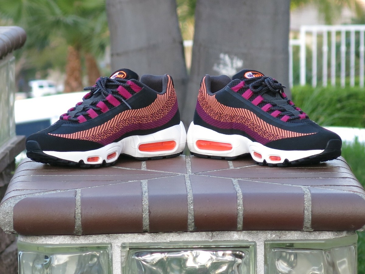 Size 10.5 - Nike Air Max 95 JCRD Total Orange for sale