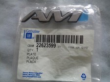 Nos Gm 22623599 2001 2002 Pontiac Grand Am Front Door Emblem Silver New