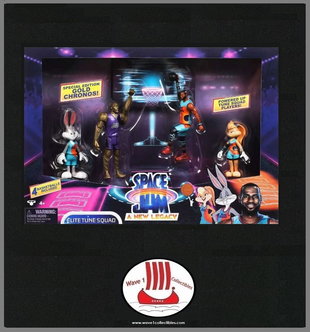 Space Jam Elite Tune Squad Moose Toys 2021 LeBron James NBA Looney  Toons RC