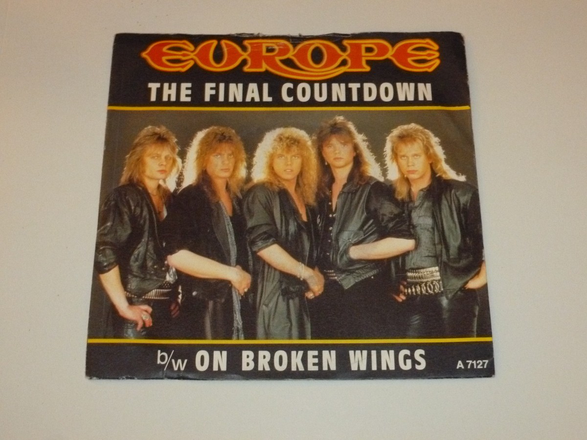 EUROPE - The Final Countdown - 1986 UK Epic 2-track 7