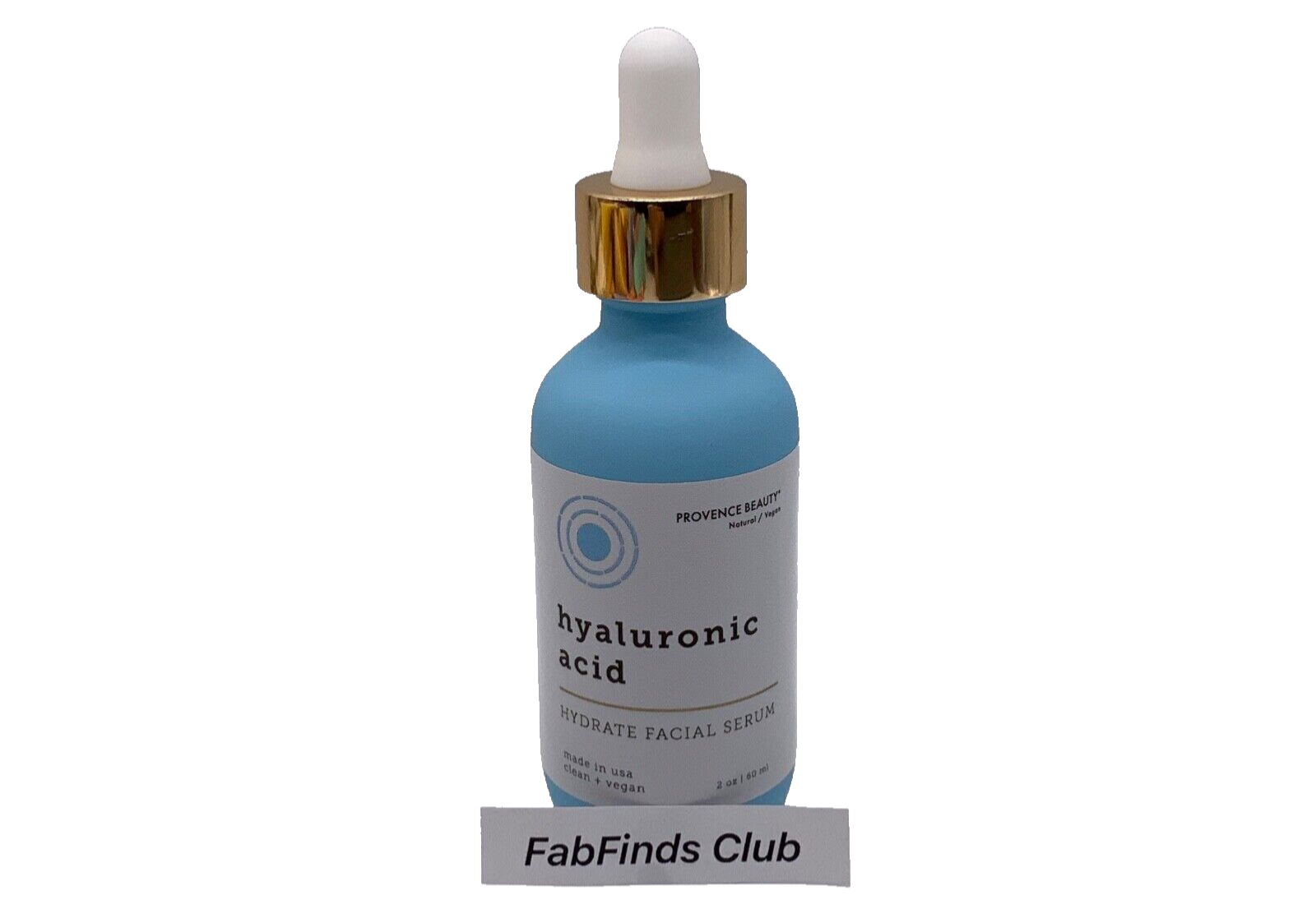 Provence Beauty Hyaluronic Acid Hydrate Facial Serum 2fl.oz. Vegan