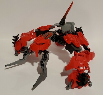 100% Complete & Retired Lego Hero Factory Raw-Jaw (2232) with