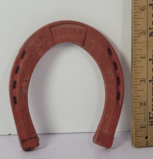 Horseshoe Horse Shoe Red Auburn Rubber Indiana Rare Vintage
