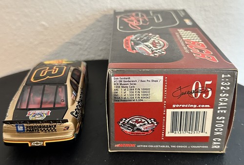 Dale Earnhardt Sr #3 GM Goodwrench Bass Pro Shop 1:32 RCR MUSEUM SERIES 1998 - Picture 4 of 6