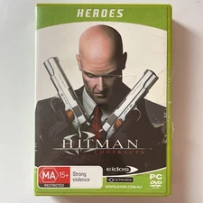 Hitman Contracts (2004) PC CD ROM Computer Video Game, Assassin RPG SIM