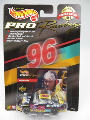 Hot Wheels Pro Racing 1:64 Die-Cast #96 David Green Preview Edition 1998