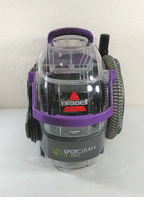 bissell spotclean pet pro portable carpet cleaner 2458 manual