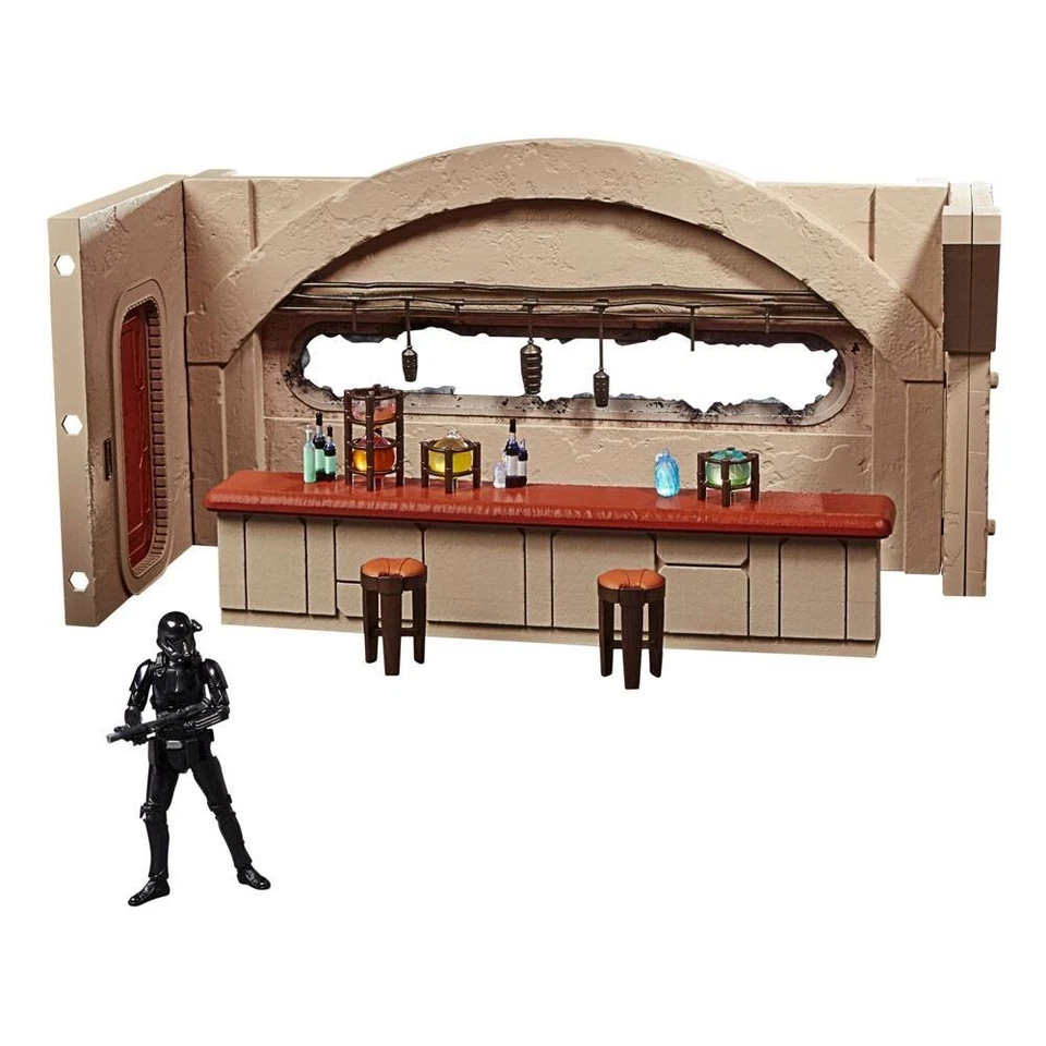 Star Wars Hasbro Nevarro Cantina Vintage Collection Playset F3902 MISB Figure - Imagen 2 de 4