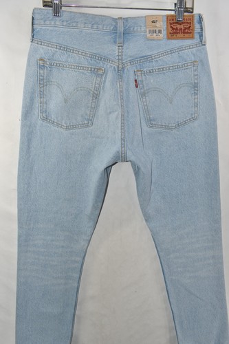 Neu Levi's 501 S Skinny High Rise Distressed hellblaue Damenjeans Größe 30 x 28 - Bild 7 von 10