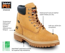 Las mejores ofertas en Botas para hombres Timberland PRO
