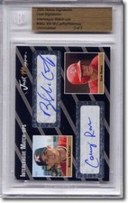 Brandon McCarthy * COLBY RASMUS * Autograph Rookie Auto RC BGS 1/2