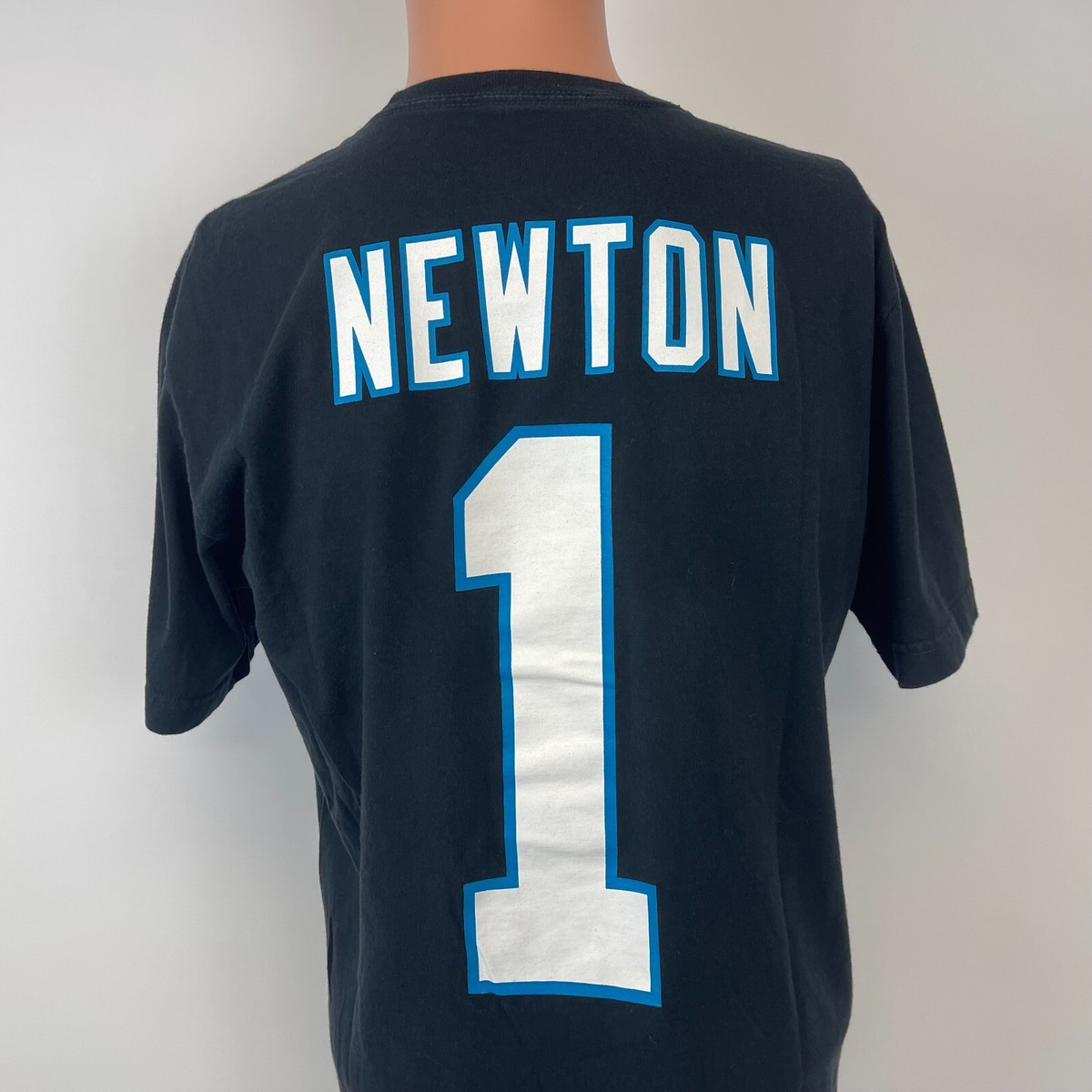 Nike Cam Newton Carolina Panthers Jersey T Shirt NFL Football Size