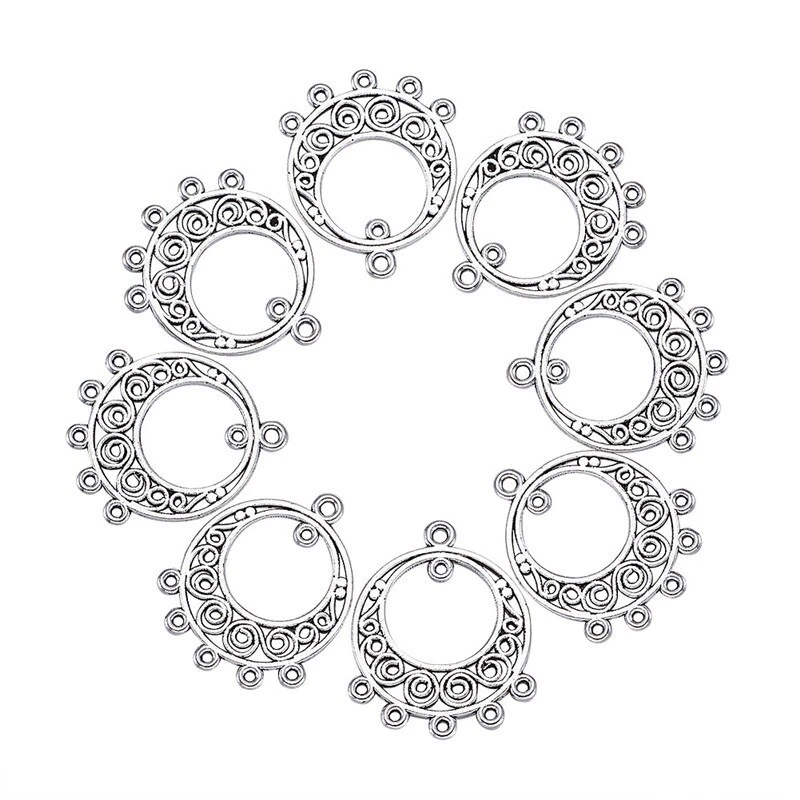 Conectores de Joyería de aleación de metal y Ganchos