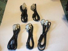 DVI to DVI Cable Digital Dual Link DVI-D HDTV Projector Monitor Cord LOT Of 5