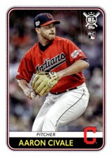 2020 Topps Big League #67 Aaron Civale Rookie Cleveland Indians