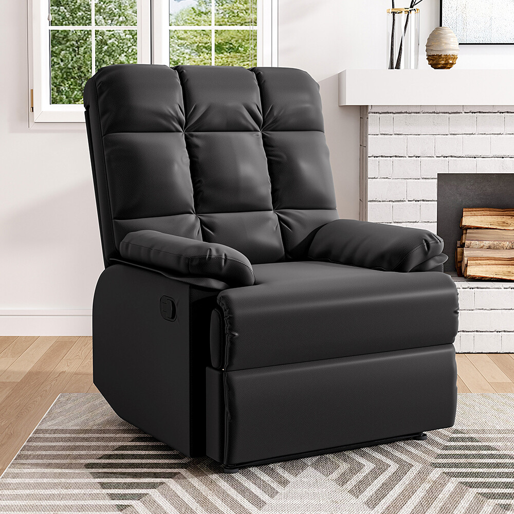 Faux Leather Walmart Black Leather Recliner Leather Recliner