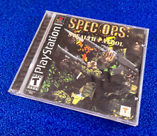 SPEC OPS: STEALTH PATROL PLAYSTATION 1 3RD PERSON SHOOTER GAME WITH MANUAL