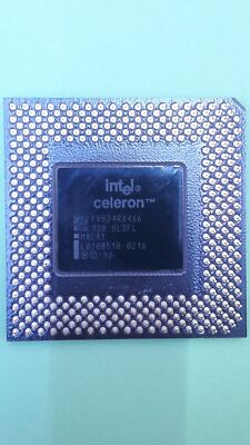 Intel  Celeron  Processor 466 MHz, 128K Cache, 66 MHz FSB PGA 370 SL3FL
