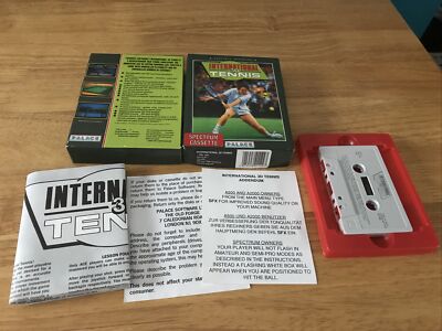 Sinclair zx spectrum Cassette International 3D Tennis B29