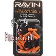 Ravin Crossbows Replacement Bolt Nocks Orange12pk R136 02136