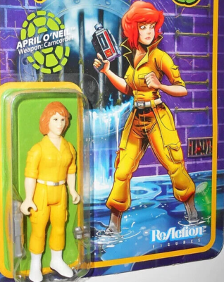 Teenage Mutant Ninja Turtles APRIL O'NEIL 2020 Reaction figures