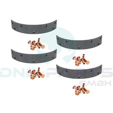 Bremsbelag-Satz (4xBelag) 180x30mm 7 Nietloch inkl 3x8 Nieten für DEUTZ 04382821