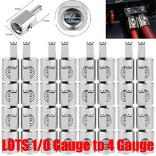 LOT Amp Car Audio Amplifier Power and Ground 1/0 Gauge to 4 Gauge Input Reducer