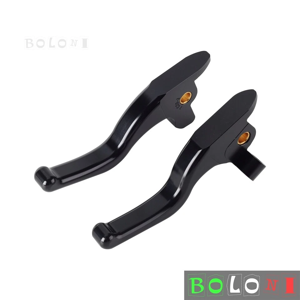 3 Finger Brake Levers Set For 2017-2020 Harley Touring Glide Road King Tri Glide - Imagem 2 de 4