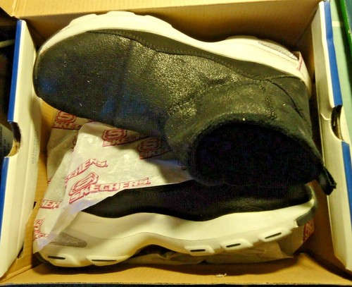 Scarpe stivaletto donna ragazza donna skechers nero taglia 6 - Foto 4 di 4