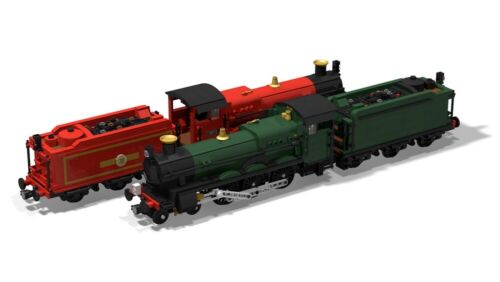 Instrukcja PDF Lokomotywa parowa Hogwart Express 7595 Hall Class 4900 MOC LEGO© Klocki - Zdjęcie 2 z 13