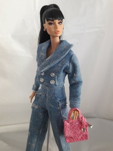 conjunto de roupa jeans