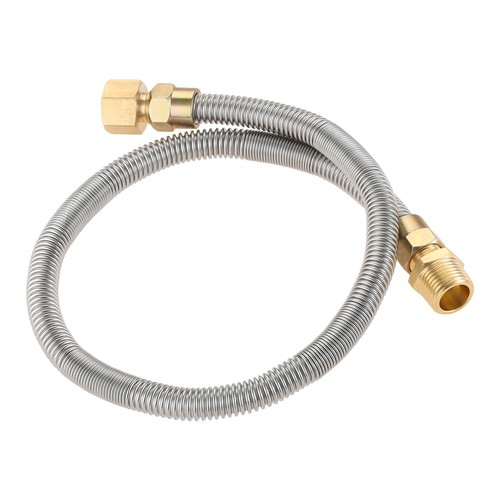 Propane fire Pit Corrugated Hose Tube Whistle Free Gas Flex Line for Fire Pit - Picture 4 of 6