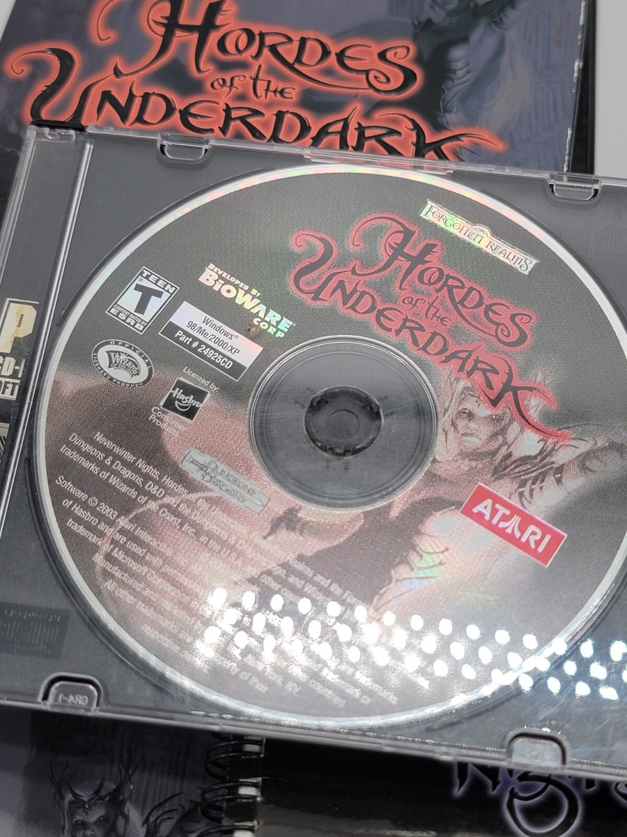 Vintage Neverwinter Nights Shadows Of Undrentide Hordes Of Vintage Neverwinter Nights Shadows Of Undrentide Hordes Of