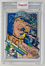 2021 Topps Project 70 Mickey Mantle 2021 by Ermsy #157 Yankees (PR /5052)