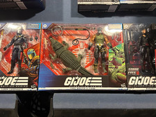 GI JOE Classified CROC MASTER BARONESS and COBRA COMMANDER MIB RARE