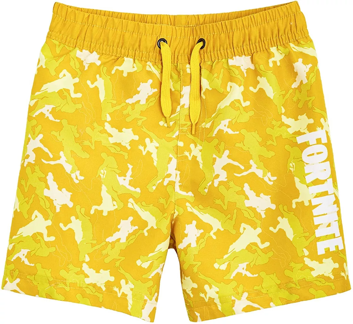 Fortnite Swim Shorts Trunks with Emote Print & Elasticated Waist for Boys  Teens