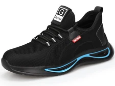 Steel Toe Safety Shoes for Men Women Lightweight Work Sneakers Industrial Boots