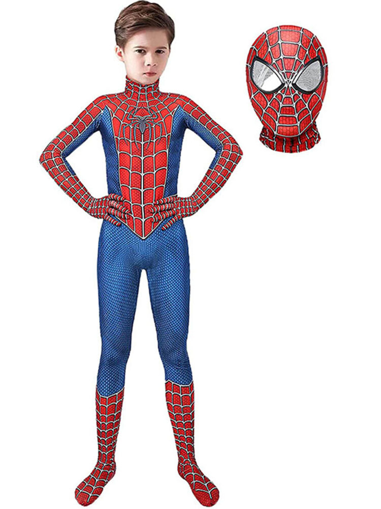 Disfraz De Hombre Araña Traje De Cosplay Para Niños Ropa De Fiesta De Halloween